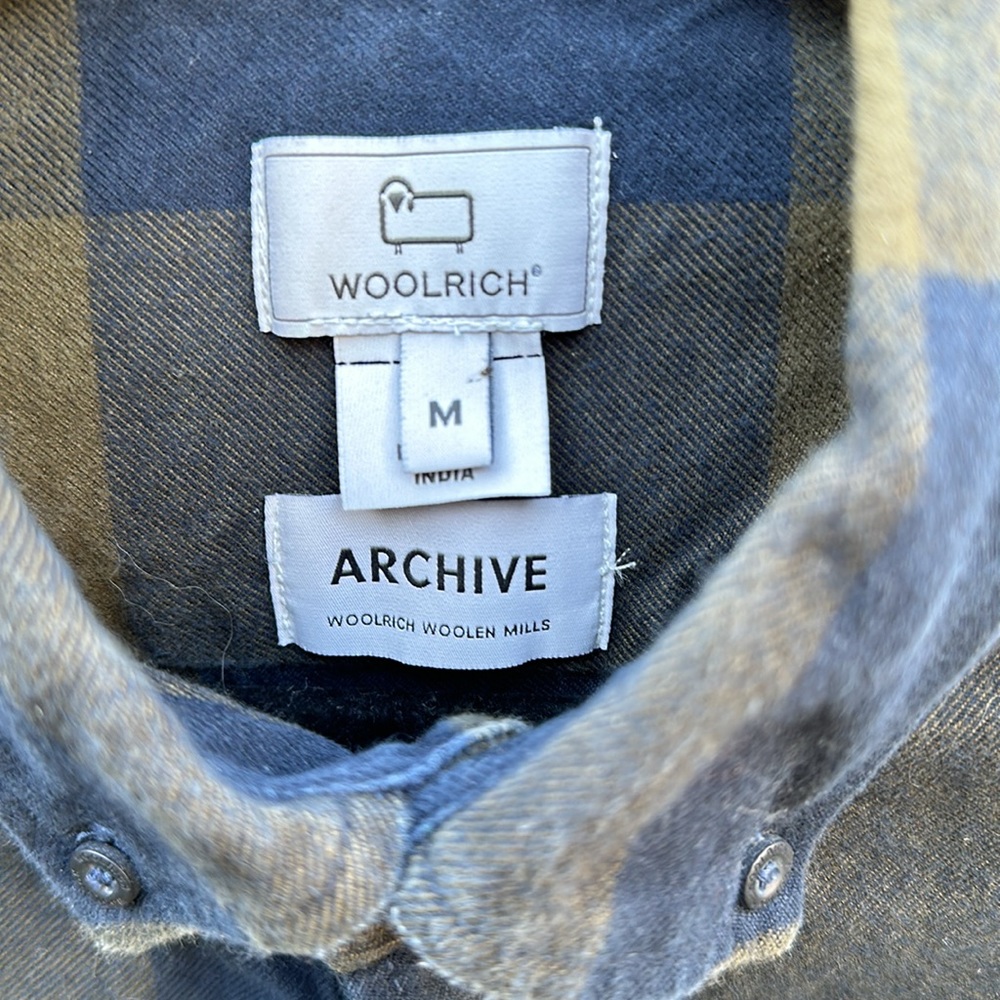 Woolrich Trout Run Flannel Check Button Down Shir… - image 7